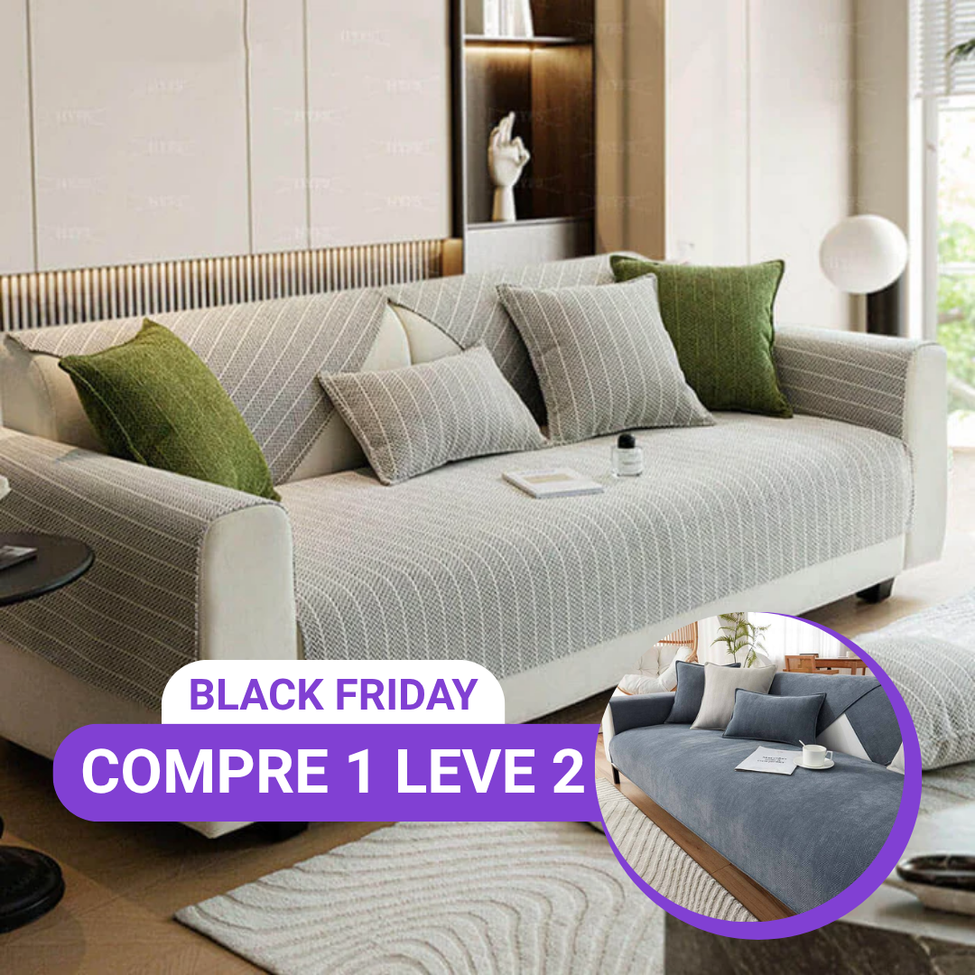 [Compre 1 Leve 2] Capa Protetora de Sofá Antibacteriana - Scale