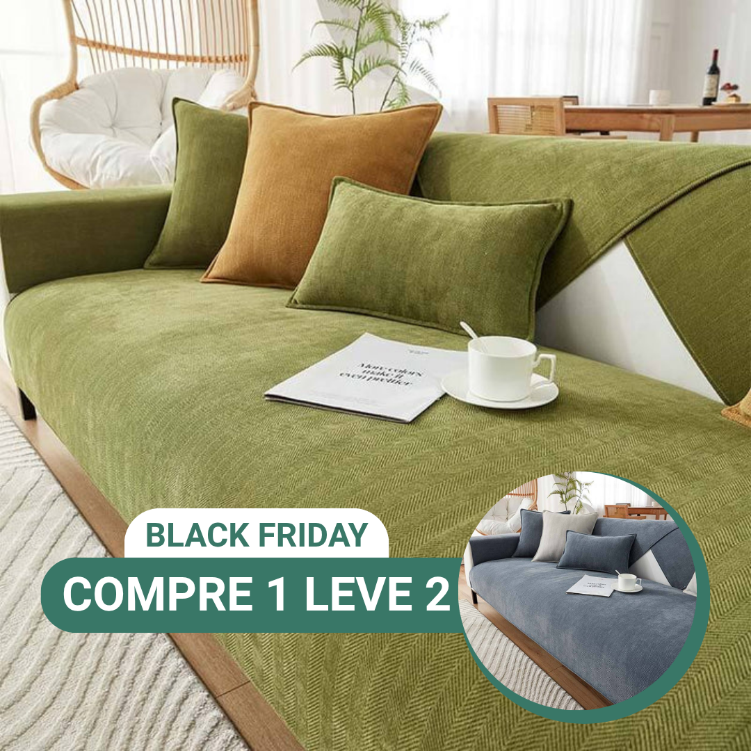 [COMPRE 1 LEVE 2] Capa Protetora de Sofá Elizabeth