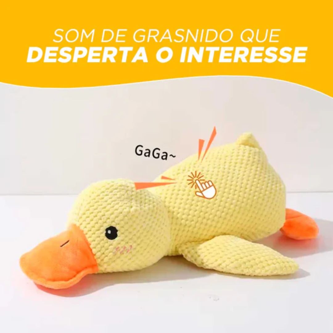 [COMPRE 1 E LEVE 2] Pelúcia Pato Amigo - A melhor companhia para o seu Pet